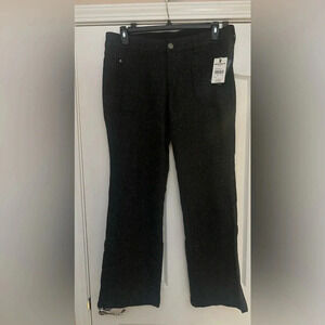 NWT-‎  Women’s WOOLRICH Woodlyn Wool Silk Blend Trousers Pants Oynx. Size 14.